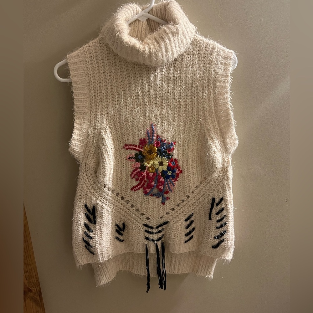 Embroidered Sweater